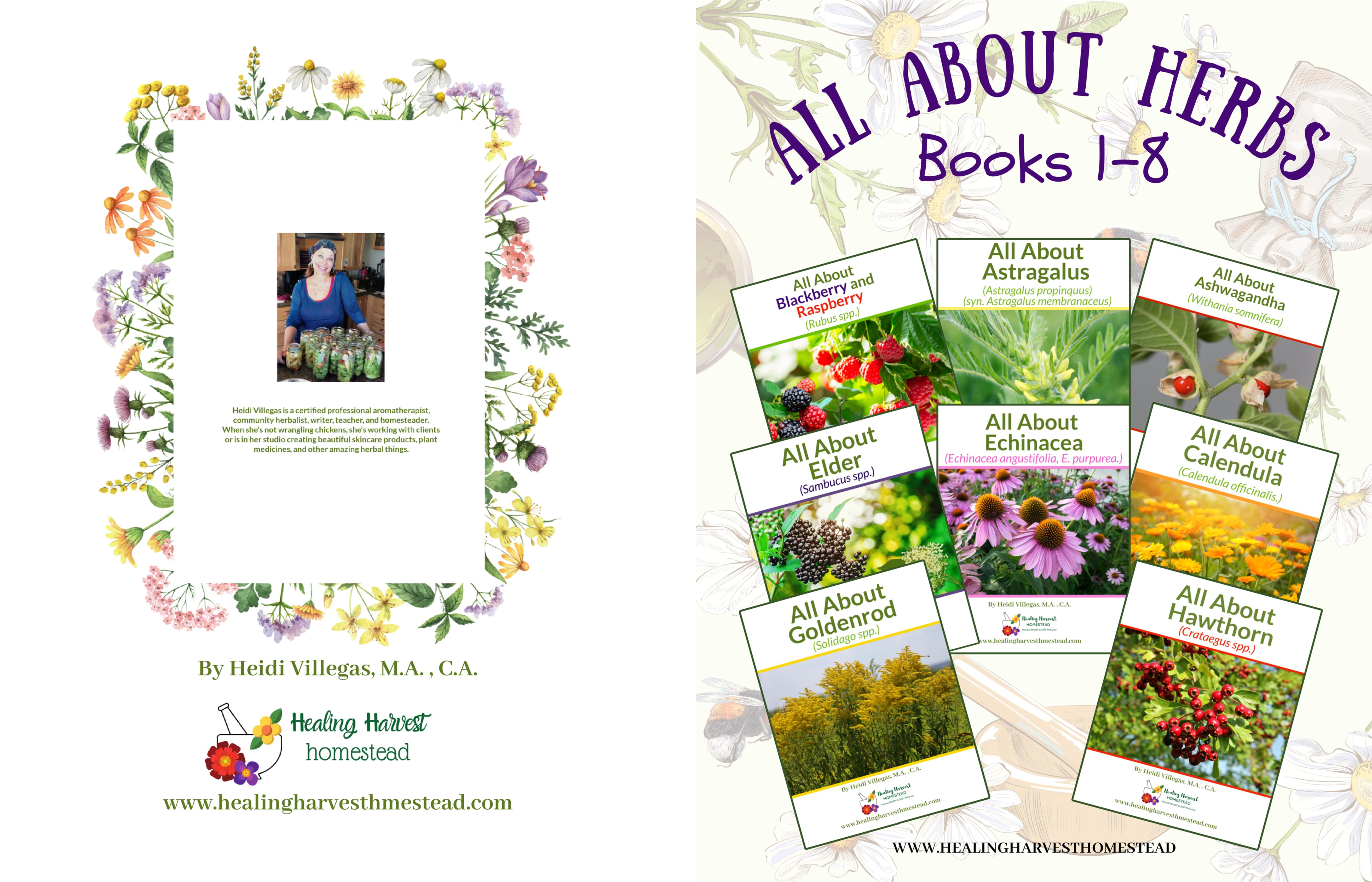  All About Herbs Books 1-8 cover image