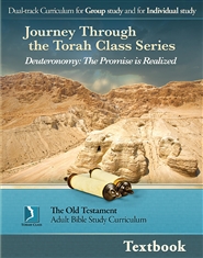 Deuteronomy: The Promise is Realized, Adult Textbook cover image