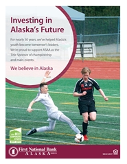 2019 ASAA/First National Bank Alaska Soccer State Championship Program cover image