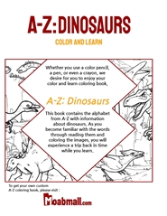 A-Z: Dinosaurs cover image
