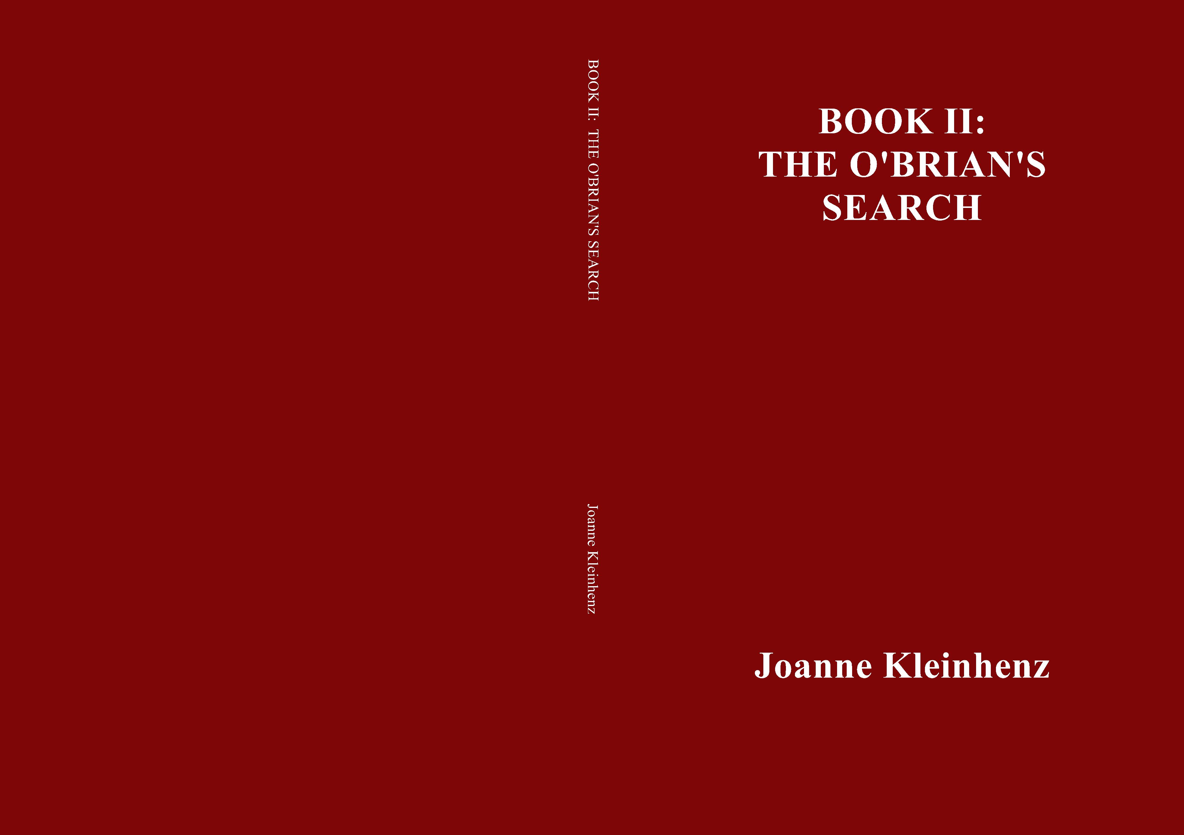 BOOK II: THE O