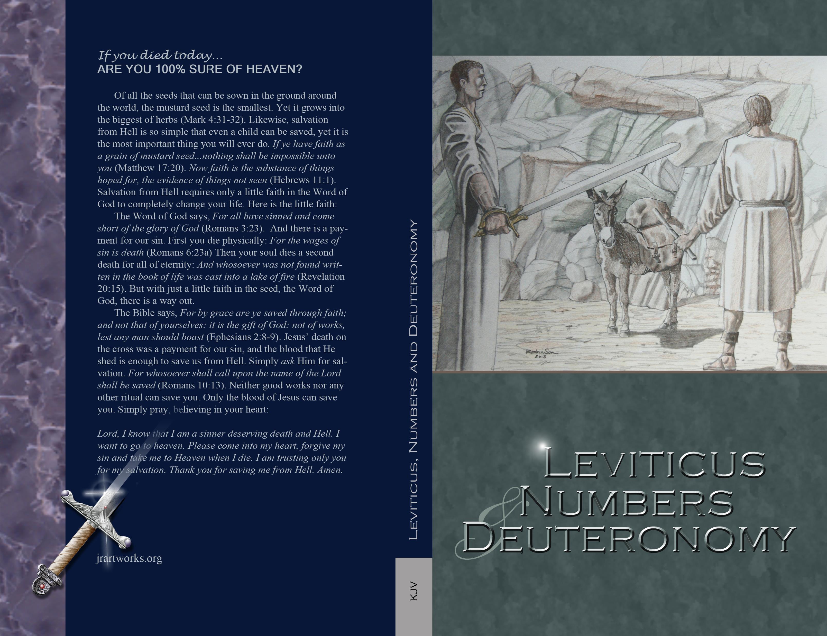 Leviticus, Numbers & Deuteronomy - KJV cover image