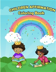 Children Affirmation Coloring Book cover image