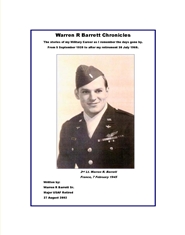 Warren Barrett Chronicles 3 cover image