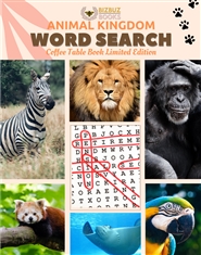 ANIMAL KINGDOM WORD SEARCH PUZZLE cover image