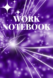 Work Notebook 6x9 bounded cover image