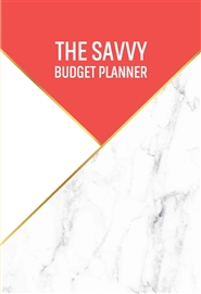The Savvy Budget Planner cover image