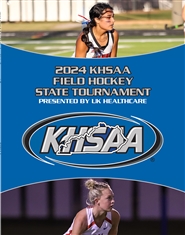 2024 KHSAA Field Hockey State Tournament Program (B&W) cover image