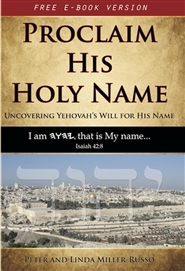 Proclaim His Holy Name cover image
