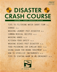 Disaster Crash Course Vol.1 Event Handout cover image