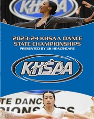 2023-24 KHSAA Dance State Championship Program (B&W) cover image