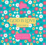 Mini Coloring Book GOD IS LOVE Beautiful Bible Verses (Volume 4) cover image