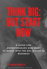 Think Big But Start Now (A Guide For Entrepreneurs Who Want To Break Into The Big League Of Business) cover image