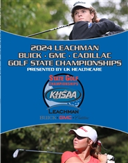 2024 Leachman Buick•GMC•Cadillac Golf State Championship Program (B&W) cover image