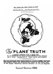 Zetetic Cosmogony Reveals The Plane Truth: Blunder or Crime cover image