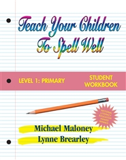Teach Your children to Spell Well Primary Level Student Workbook cover image