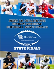 2022 KHSAA Football State Finals Program (B&W) cover image