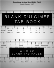 Blank Dulcimer Tab Book (S ... cover image