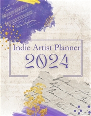 Indie Artist Planner 2024 cover image