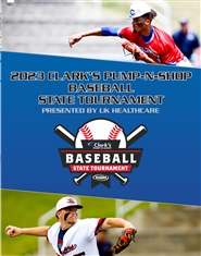2023 KHSAA Baseball State Tournament Program (B&W) cover image
