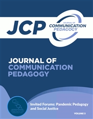 Journal of Communication Pedagogy Volume 5 cover image