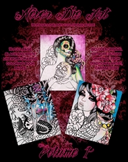 Never Die Art Coloring Book Volume 1 cover image