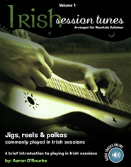 Irish Session Tunes Arranged For Mountain Dulcimer, Volume 1 cover image