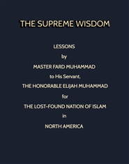 The Supreme Wisdom Lessons by Master Fard Muhammad cover image