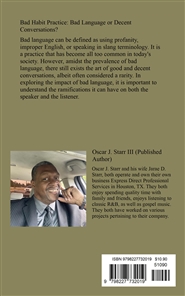 Bad Habit Practice: Bad Language or Decent Conversations? by Oscar ...