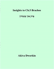 Insights to Ch.5 Brachos ??? ??? ?????? cover image