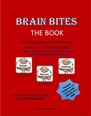 Brain Bites-Using Choice Boards to Differentiate Instruction for Gifted Students cover image