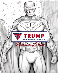 Trump Coloring Book: Red, White & Trump:  cover image