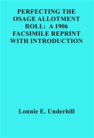 The Osage Allotment Roll:  A 1906 Facsimile Reprint With Introduction cover image