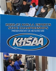 2022-23 KHSAA Esports State Championship Program (B&W) cover image