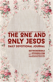 The One And Only Jesus 365 Daily Devotional Journal cover image
