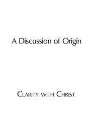 A Discussion of Origin cover image