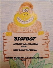 BIGFOOT ACTIVITY AND COLORING BOOK cover image