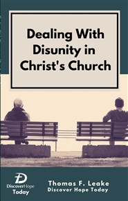 Dealing With Disunity in Christ
