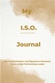 My ISO Journal cover image