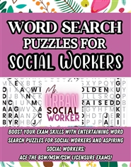 Word Search Puzzles for Social Workers cover image