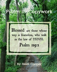 Psalm 119 Copywork by Heidi Cooper : $23.59 : 9781682732861 ...