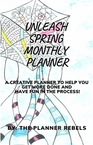Unleash Spring Monthly Planner Daily Edition cover image