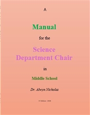 A Manual for the Science C ... cover image