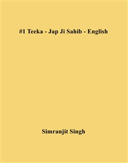 #1 Teeka - Jap Ji Sahib -  ... cover image