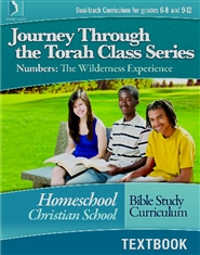 Numbers: The Wilderness Experience, Homeschool Textbook cover image