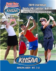 2019 Leachman Buick-GMC-Cadillac/KHSAA Golf Championship Program cover image