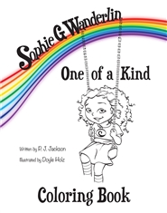 Sophie G Wanderlin One of a Kind Coloring Book cover image