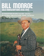 Bill Monroe Solo Transcriptions 1936-1996 cover image