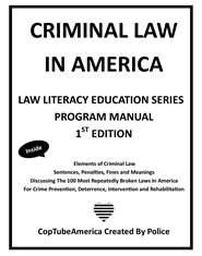 CopTubeAmerica Criminal Law in America (Manual) cover image