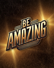 Be Amazing: 120-Page Lined ... cover image